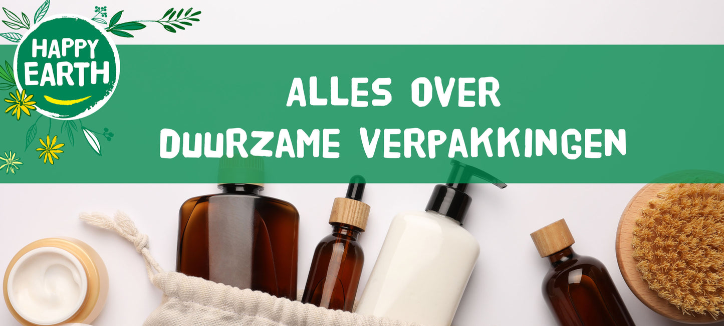 Alles over duurzame verpakkingen bij Happy Earth