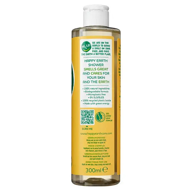 HAPPY EARTH 100% Natural Shower Gel Jasmin Ho Wood – Happy Earth