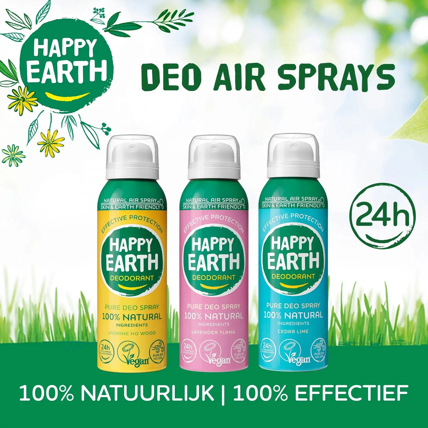
                  
                    Air Deo Spray Voordeelbundel Happy Earth
                  
                