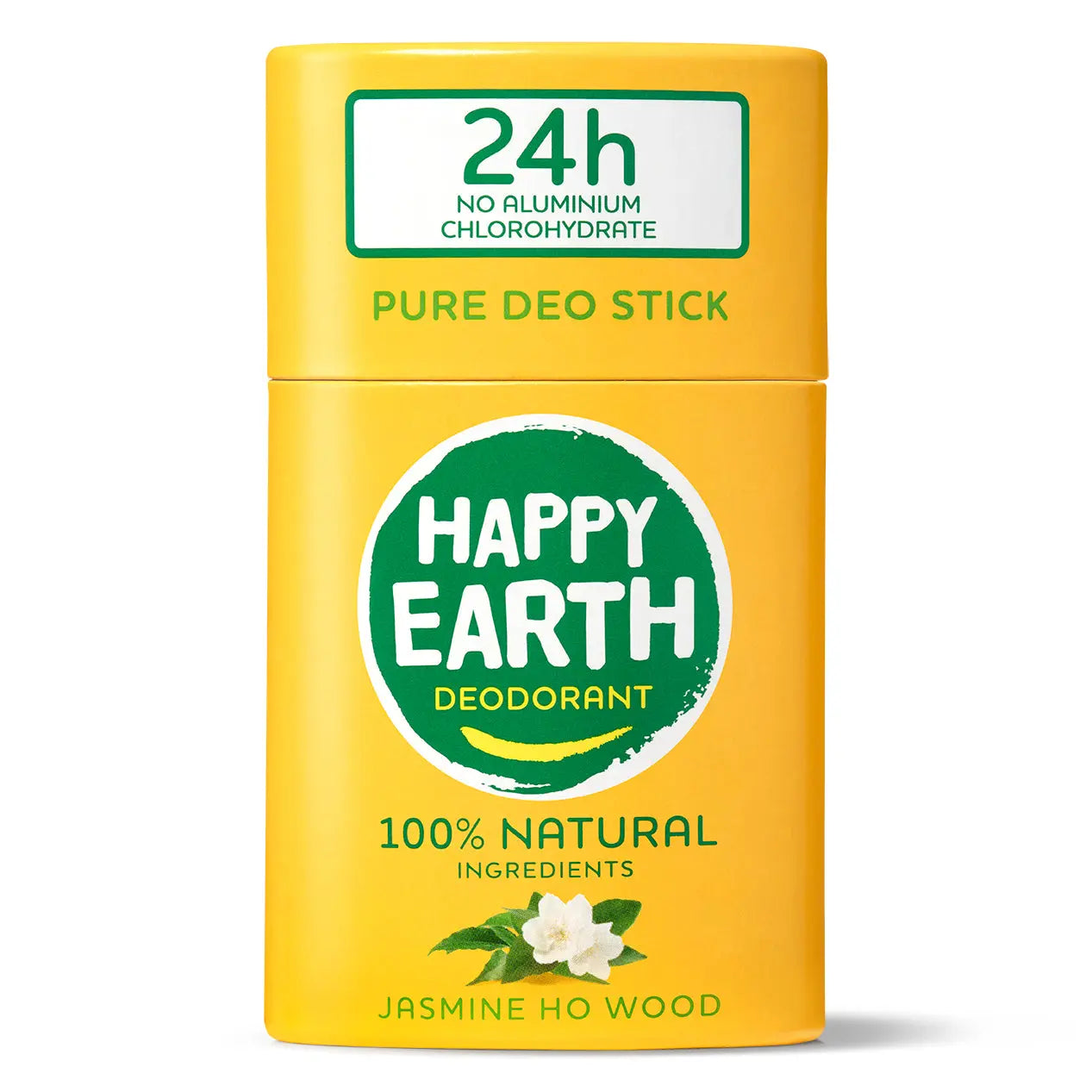 Deodorant Stick Jasmine Ho Wood Happy Earth
