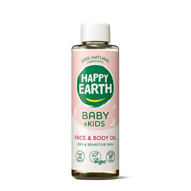 Gezicht & Lichaam Olie Baby & Kids Happy Earth