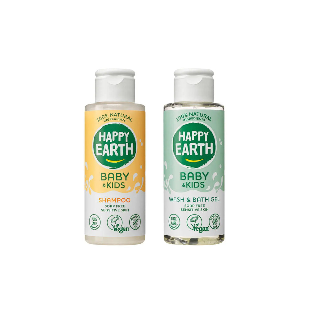 
                  
                    Mini Set Baby & Kids Shampoo%wash gel 100 ml Happy Earth
                  
                