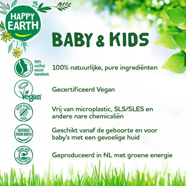 
                  
                    Mini Zeepvrije Shampoo Baby & Kids 100 ml Happy Earth
                  
                