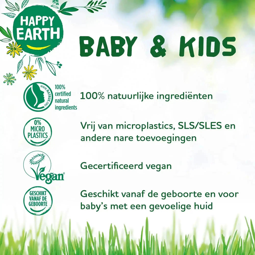 
                  
                    Mini Zeepvrije Was & Badgel Baby & Kids 100 ml Happy Earth
                  
                
