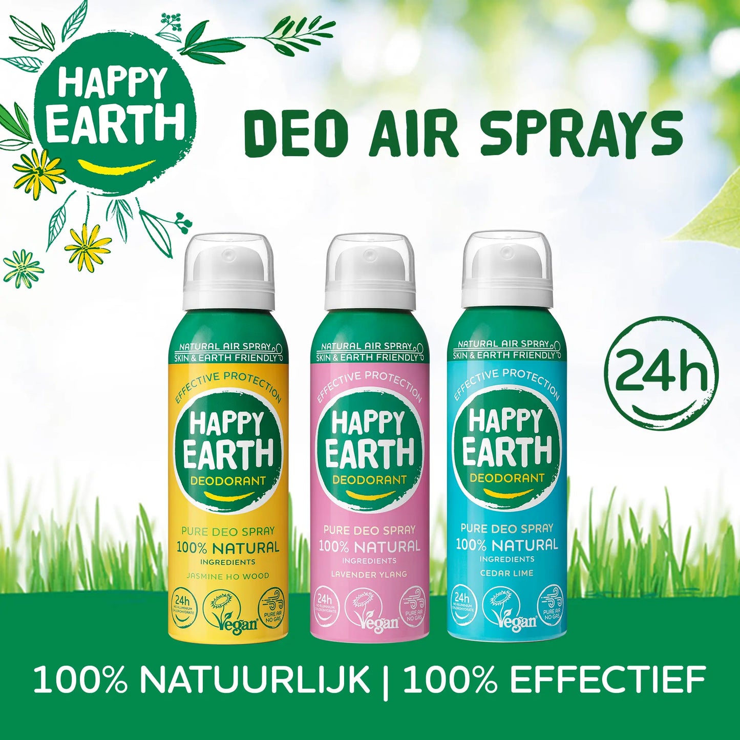 
                  
                    Natuurlijke Air Deo Spray Jasmine Ho Wood Happy Earth
                  
                