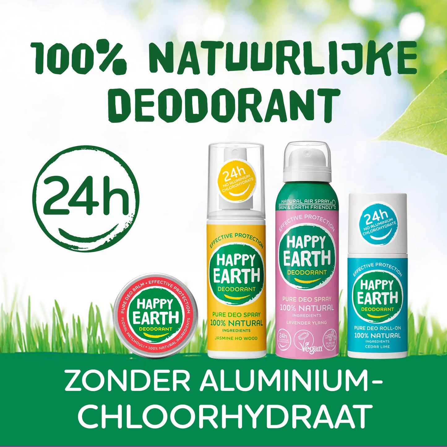 
                  
                    Natuurlijke Deodorant Balm Jasmine Ho Wood Happy Earth
                  
                