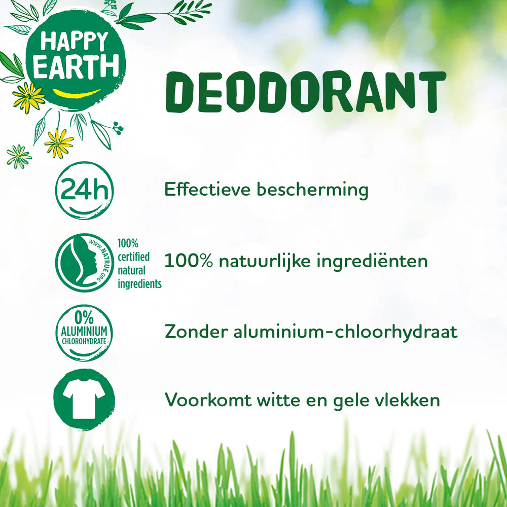 
                  
                    Natuurlijke Deodorant Roller Jasmine Ho Wood Happy Earth
                  
                