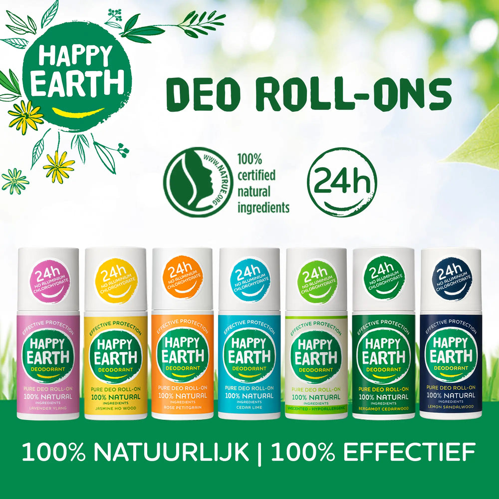 
                  
                    Natuurlijke Deodorant Roller Jasmine Ho Wood Happy Earth
                  
                