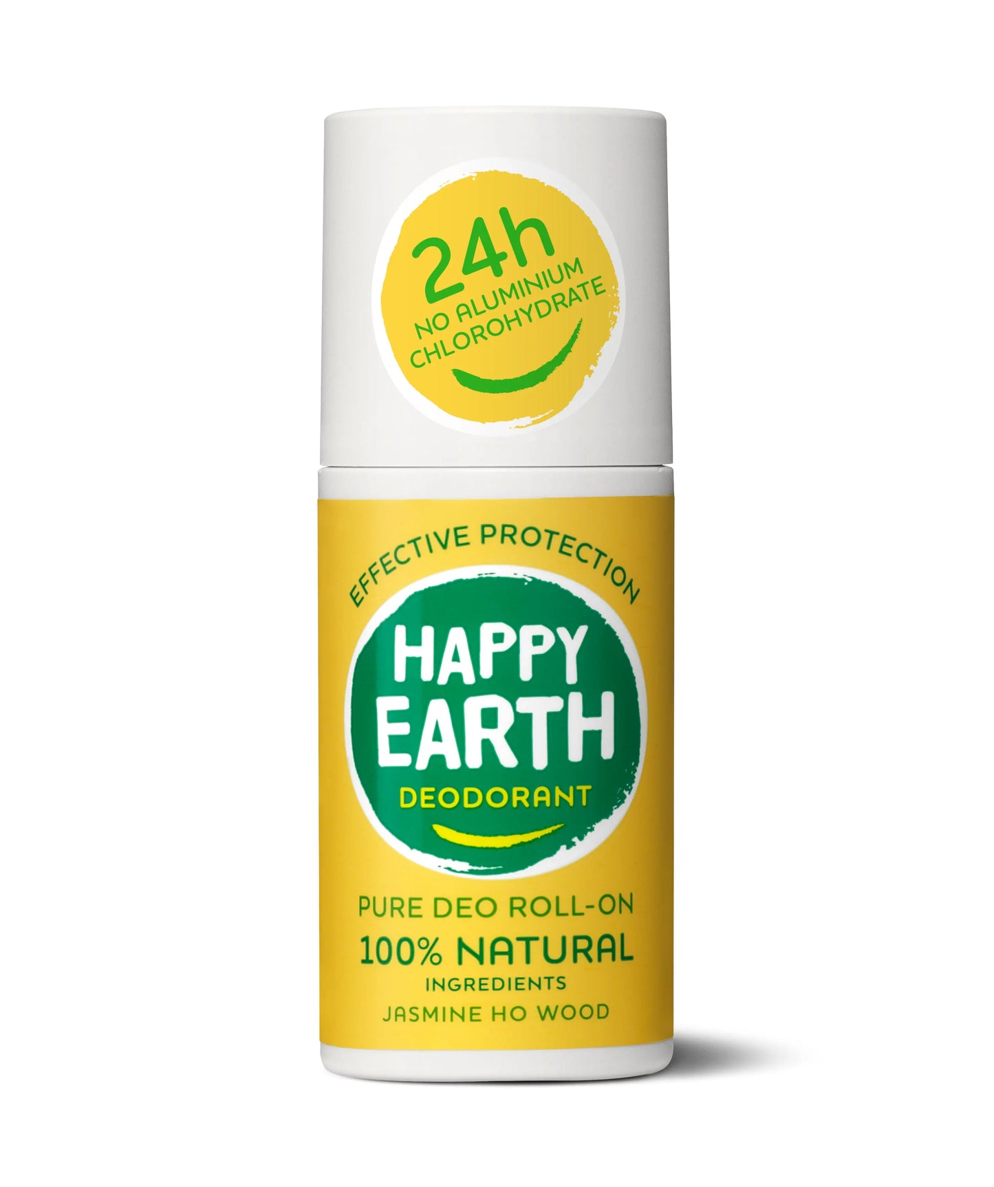 Natuurlijke Deodorant Roller Jasmine Ho Wood Happy Earth