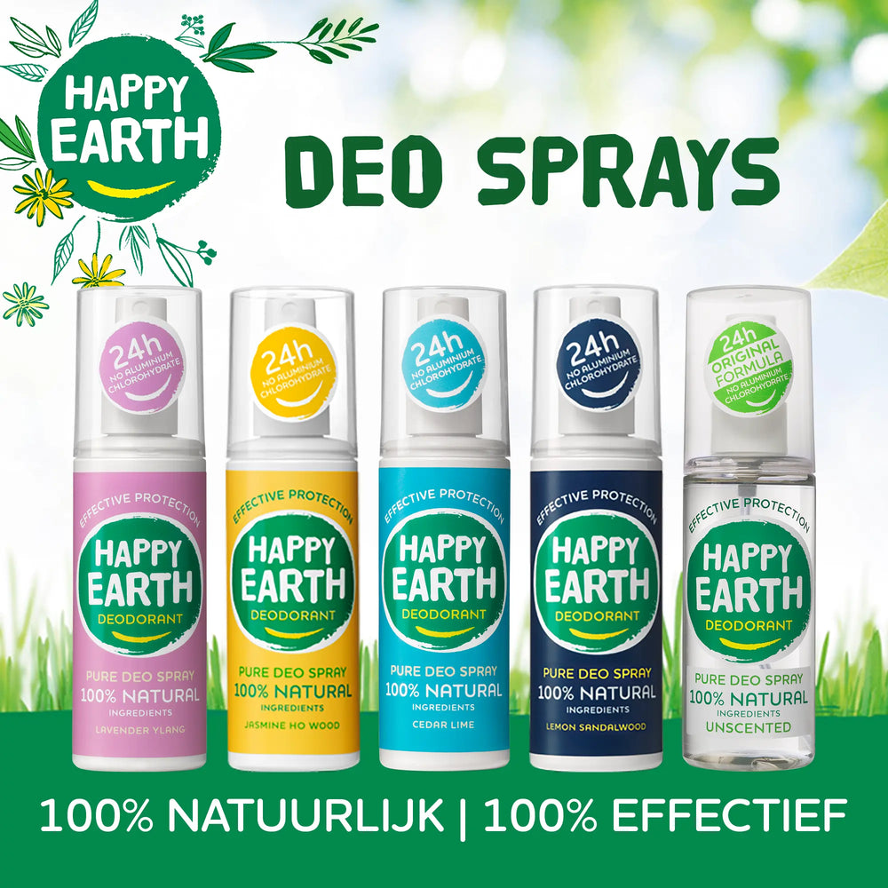 
                  
                    Natuurlijke Deodorant Spray Jasmine Ho Wood Happy Earth
                  
                