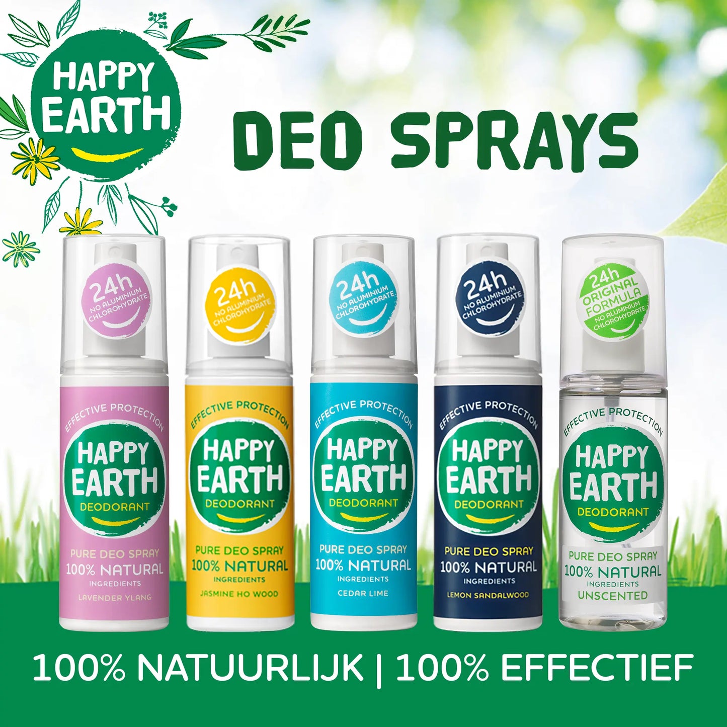 
                  
                    Natuurlijke Deodorant Spray Lavender Ylang Happy Earth
                  
                