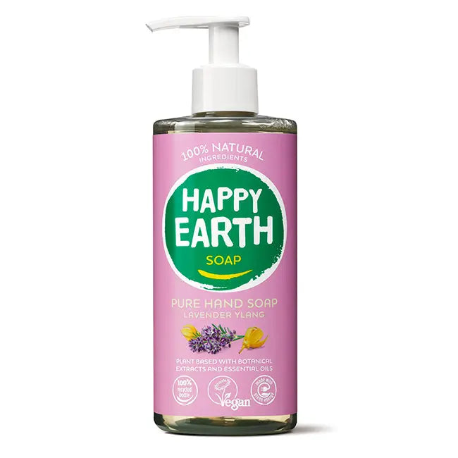 Natuurlijke Handzeep Lavender Ylang Happy Earth