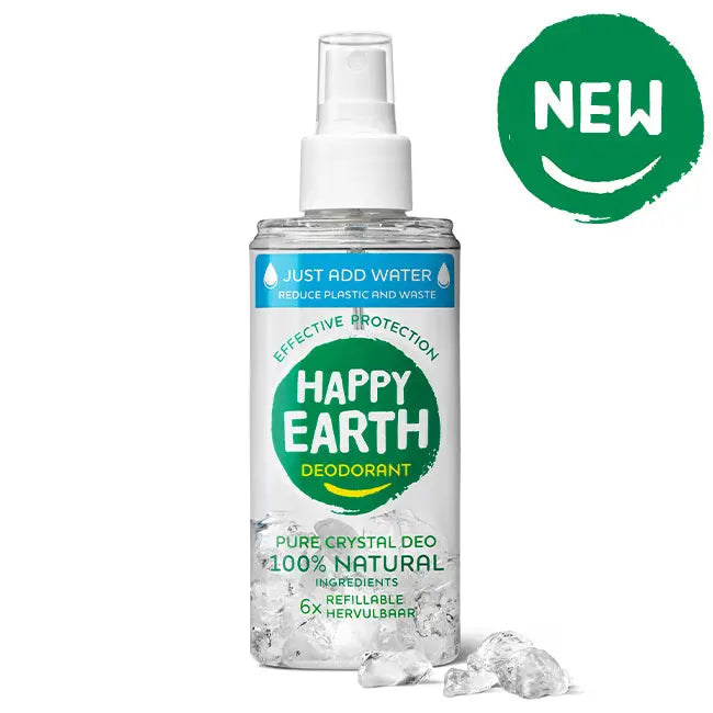 Natuurlijke Just Add Water Deo Spray Unscented Happy Earth