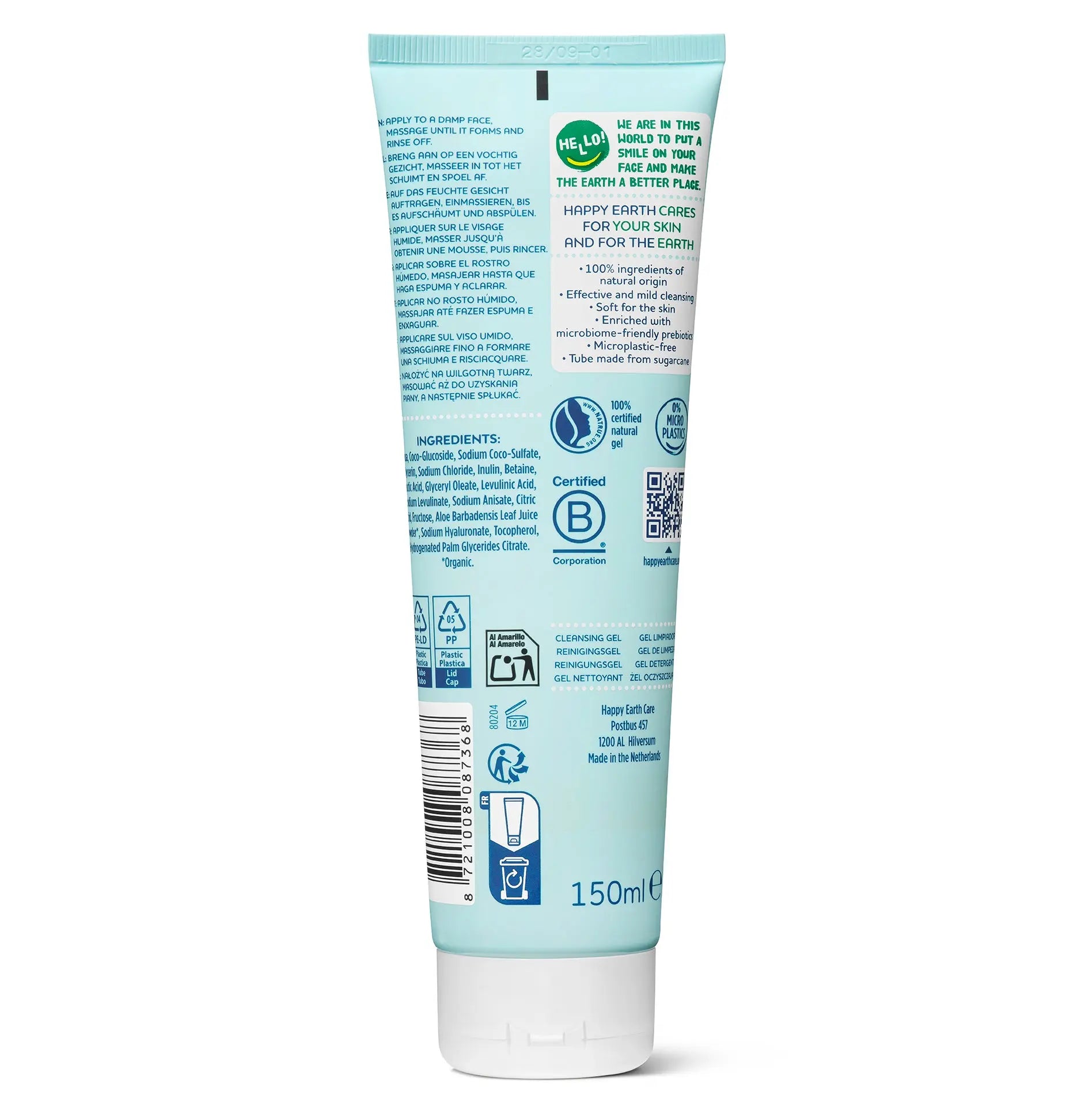 Purifying Cleansing Gel – Happy Earth