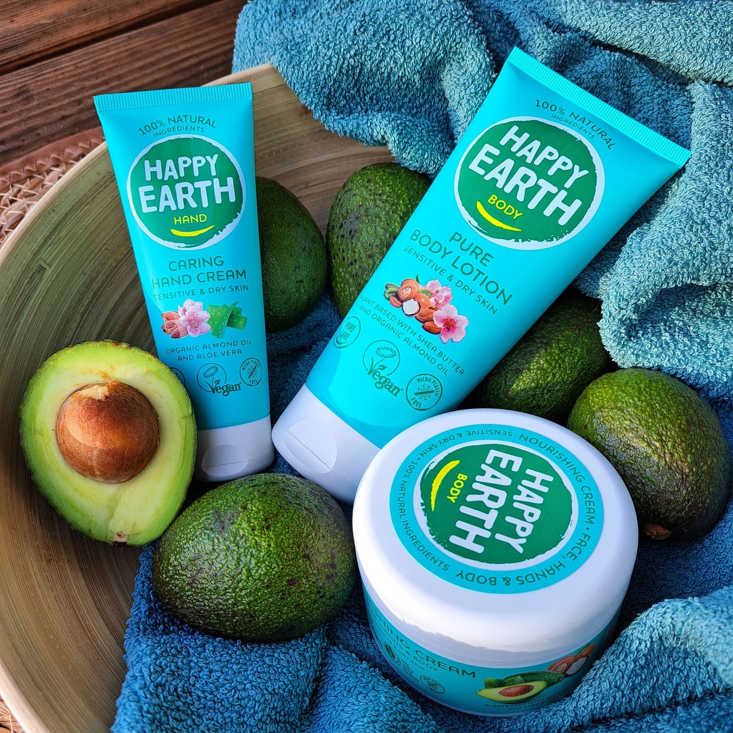 
                  
                    Verzorgende handcrème Happy Earth
                  
                