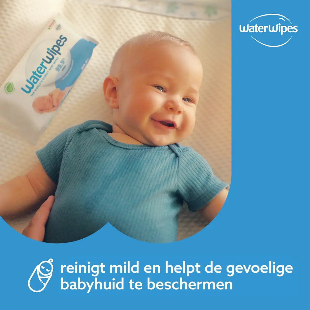 
                  
                    WaterWipes Babydoekjes 60 stuks Happy Earth
                  
                