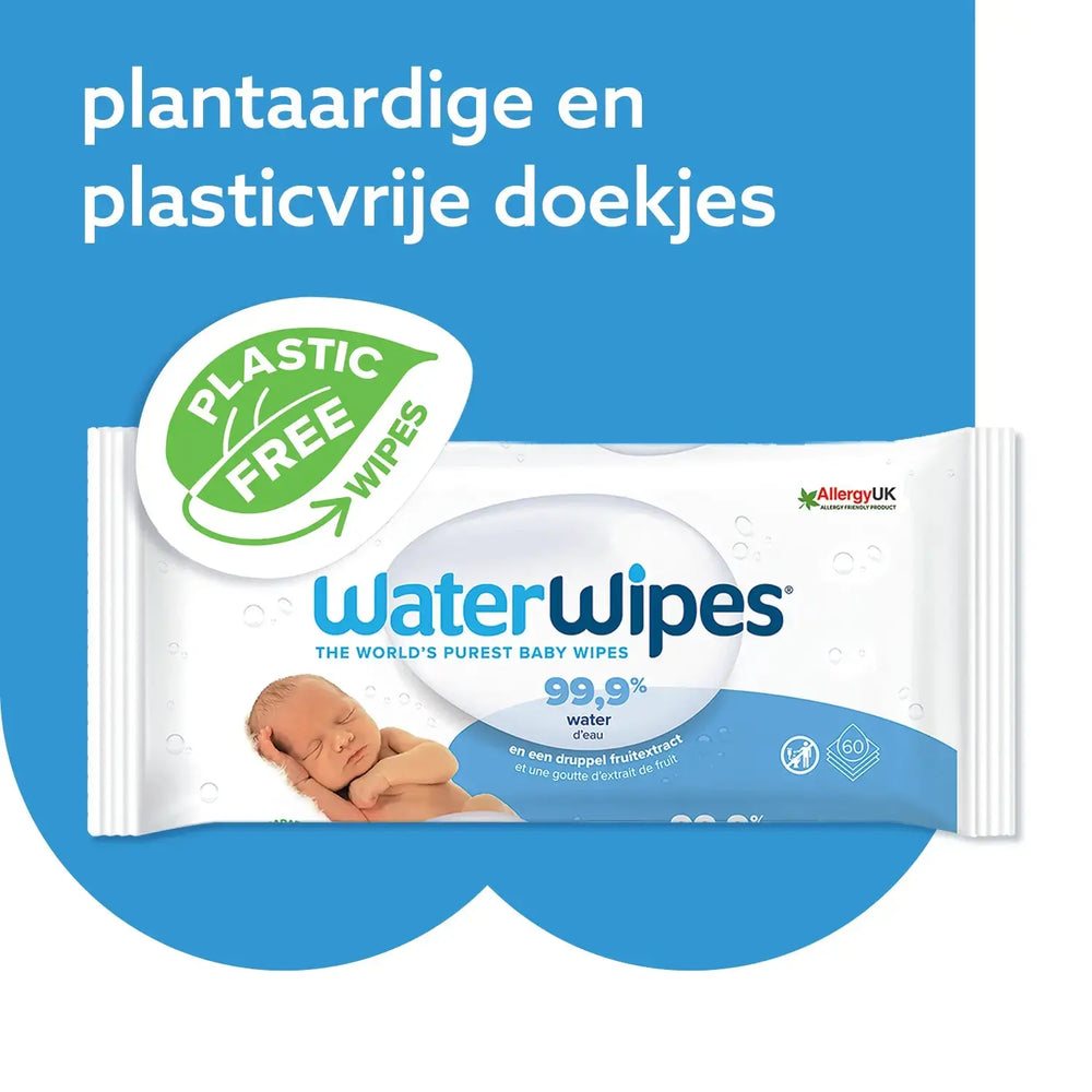 
                  
                    WaterWipes Babydoekjes 60 stuks Happy Earth
                  
                
