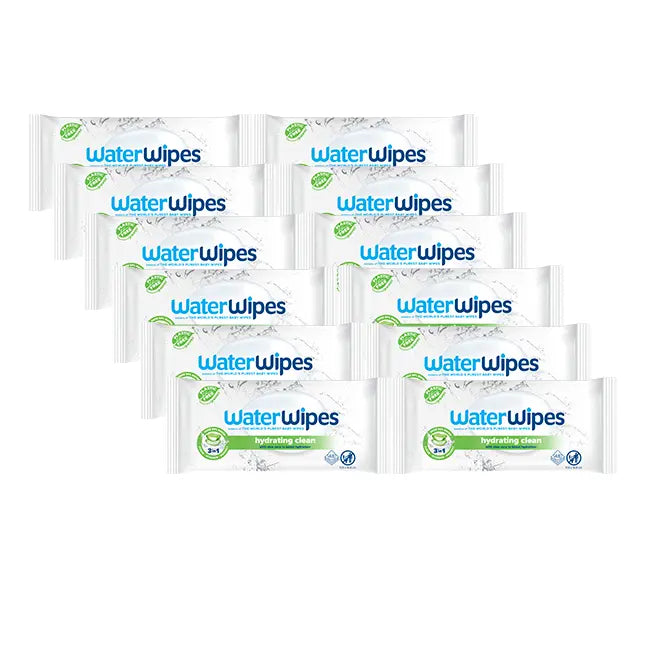 WaterWipes Hydraterende Doekjes Aloë Vera 12x48 pak - 576 Doekjes Happy Earth