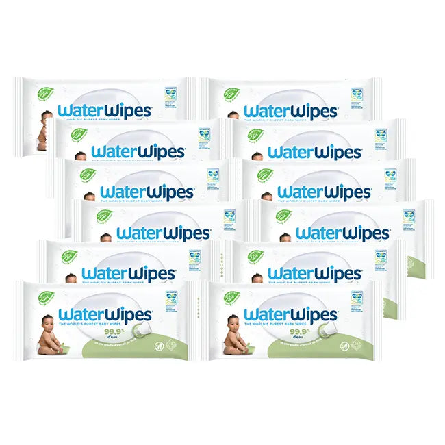WaterWipes Snoetendoekjes 12x48 stuks - 576 doekjes Happy Earth