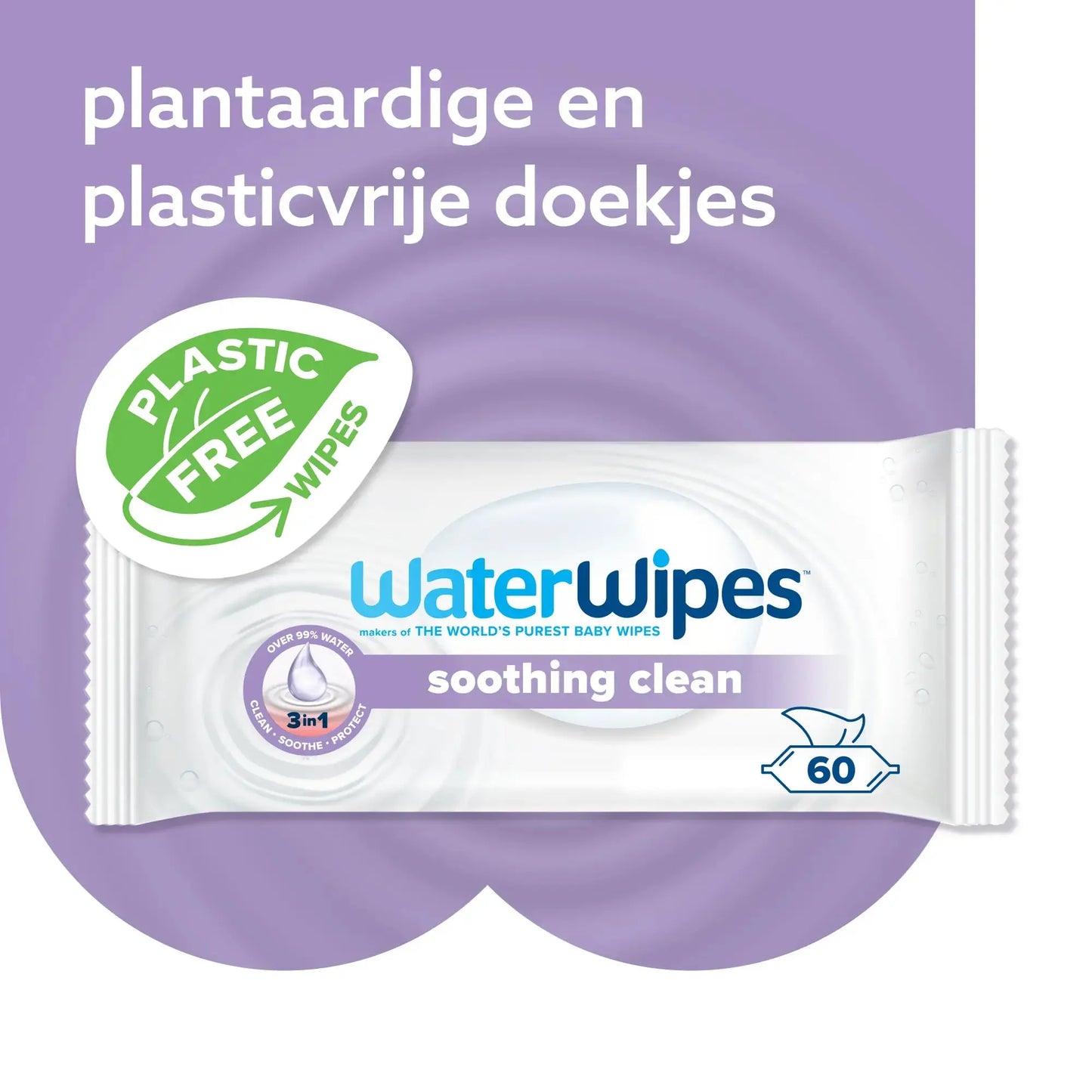 
                  
                    WaterWipes Verzachtende Reinigende Doekjes Voordeelbundel (576 doekjes) Happy Earth
                  
                