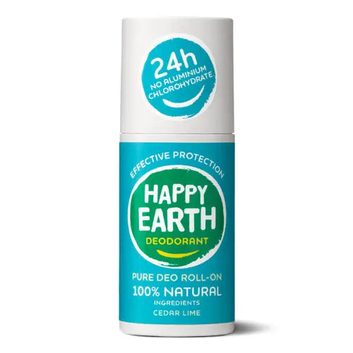 
                  
                    Happy Earth Natuurlijke Deodorant Roller Cedar Lime 75ml Happy Earth
                  
                