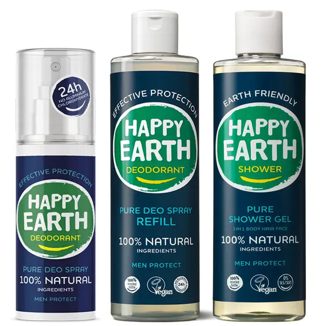 Happy Earth Natuurlijke Men Voordeelbundel Happy Earth